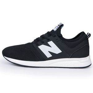 Slip an Männern Sneakers 247 Freizeitsportschuhe für Männer Leichtes PU Leder atmungsaktives Schuhmänner flach weiße Tenis Schuhe Zapatillas Hombre Trainer 247-2