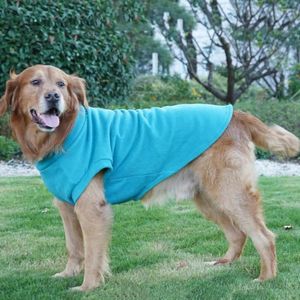 犬のアパレルソフトフリースキャットジャケット犬服の快適なソリッドカラーベストパーカー暖かいセータースプリング