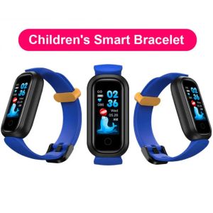 Armbänder Kreuzströme T12 Smart Bracelet Children's Training Schrittzähler Smart Watch Heart Frequenz Schlafgesundheit Monitor Armbänder