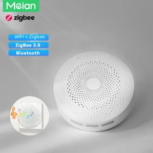 Kits Meian Zigbee Alarm Host, Tuya Smart Home Gateway, MultiMode, WiFi, Bluetooth Hub, Door Motion Sensor, Smart Life Alarm System