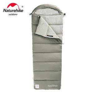 Gear NatureHike Sleeping Bag M180 Lätt bomullsspårning M300 Dubbel camping Sovväska M400 Tvättbar vinter sovsäck