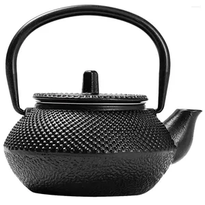 Dinnerware Sets Mini Cast Iron Teapot Decorative Retro Household