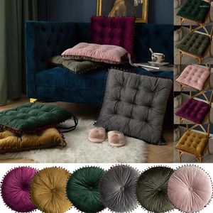 Pillow Dutch Velvet Thickened Square /round Home Bedroom Living Room Office Dining Chair Sofa