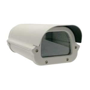 Alcovings de 10 polegadas Câmera CCTV Monitoramento de monitoramento de monitoramento ao ar livre Câmera de câmeras à prova d'água de capa de capa de capa com pára -brisa limpo