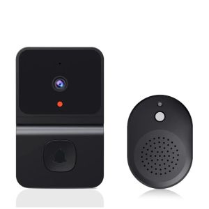 Dörrklockor Z30 Elektronisk trådlös dörrklocka WiFi Smart Video Doorbell Digital Visual Intercom WiFi Door Bell Doorman Home Security Camera