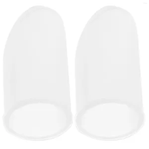 Conjuntos de utensílios de jantar 2 pcs bico de bico de bico Accessórios de cerâmica bico de chaleira protetora capas de silicone Silica Gel Protetores domésticos para mangas
