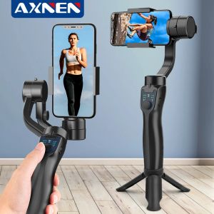 Monopods Axnen F8 3axis Handheld Gimbal Phone Stabilizer Smartphone Tripod Cellphone Holder for Iphone Android Mobile Video Record