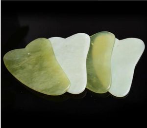 Gesundheitswesen Gua Sha Guasha Jade Massage Massage Chinese Natural Scraping Tools Eye Slimmer KD18469021