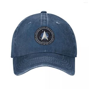 Bollkapslar United States Space Force Cowboy Hat Snap Back Sports in the Streetwear Men Women's