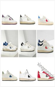 إيطاليا Deluxe Ball Star Star Sneakers الكلاسيكية وايت ستار نجم دود القذرة مصمم أحذية عرضية أحذية غير رسمية B Sneaker039039Go474750