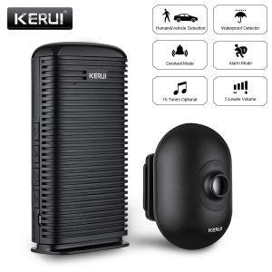 Kits KERUI DW9 Garage Alarm Wireless Driveway Welcome Burglar Alarm Waterproof Outdoor PIR Motion Sensor Detector Security Protection