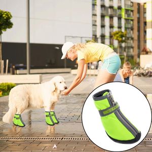 Hundekleidung Haustierschuhe Anti -Skid -Schneeschuhe kurze Stiefel Welpe Chihuahua Winterschutzschutz