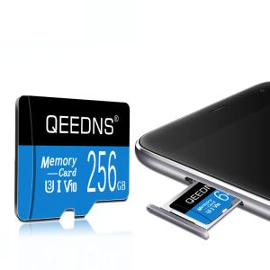 Schede di memoria dei giocatori Classe 10 Flash TF Card SDXC 128GB 256GB 64 GB U3 Micro TF SD Micro TF 8GB 16 GB 32GB UHS1 TF Scheda per telefono MP4