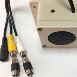 System tragbar zwei Wege Home Electronics Outdoor -Lautsprecher Videoüberwachungszubehör Überwachung Kamera Wasserdichte Schutzschall
