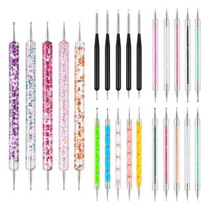 Nail Art Brush Nail Art Dotting Pen Drawing Painting Set DIY Design Nail Art Dotting Tools Manicure Accessories