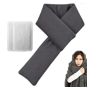 Blankets Scarf With Heat Patch Warm Heating Heated Patches Warming Scarves Women's Fashion For Camping Riding Hiking Blanket