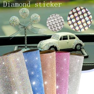 Väggklistermärken DIY akrylkristalldekalkonst diamant självlim för telefonfodral dekoration strass bilklistermärke