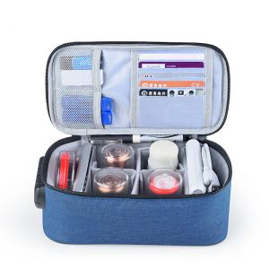 Folders Portable Official Seal Storage Briefcase Multifunction Office Stamp Organize Bag Business Trip Code Lock Insurance Pack Supplies