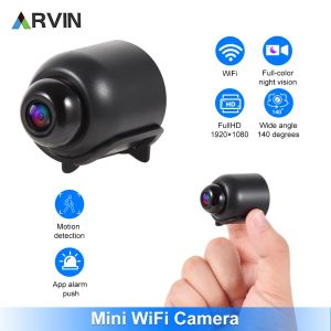 Kameror Ny FHD 1080p Mini WiFi Camera Night Vision Motion Detection Video Camera Home Security Camcorder Surveillance Baby Monitor