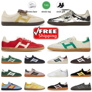 Athletic Running Shoes Spezial Men Women Casual Shoe Wales Bonner Silver Metallic handball spezial free shipping shoes Top Fashion Rubber Sole Sneakers 36-45 DHgate