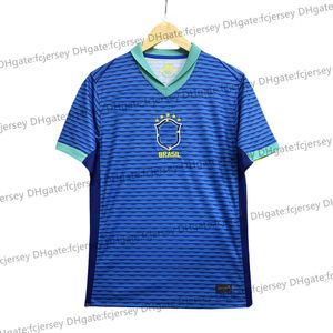 2024 2025 Brazylijskie koszulki piłkarskie Brazylijska Copa America Cup Camiseta de Futbol Paqueta Raphinha Football Shirt Maillot Vini Jr Richarlis 8623