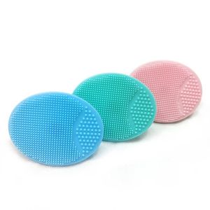 2024 Facial Makeup Sponge Cleanser Blackhead Facial Clean Silicone Shampoo Brush Shower Massage Wash Face Exfoliating Brushes Facial Makeup