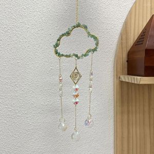 Dekorativa figurer Molnkristall hängande dekoration mode färgglada hemdekorationer hänge
