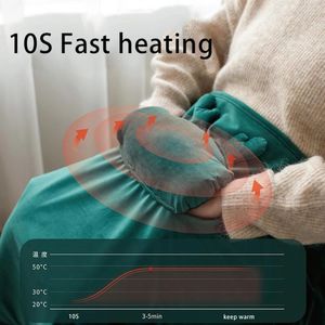 Blankets USB Electric Blanket 220V 110V Hand Warmer Heating Carpet Clothes Shawl Women Men Winter Office Bedroom Heater Heated Pad Home