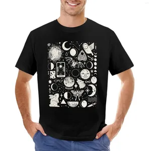 Erkek Tank Tops R Desen: Eclipse T-Shirt Gümrükleri Siyahlar Erkek Tişört