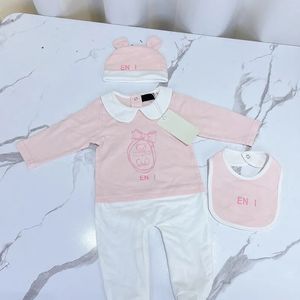 Baby Rompers Designer Kids Bodysuit nowonarodzone ubrania Projektanci dziecięce bawełny romper dzieci luksusowe kombinezony