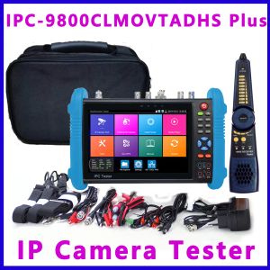 IPC Test Cihazı 9800 ADHS artı CCTV Test Camera Monitor Güvenlik Kamera WiFi Monitörü CFTV HD IP Testi RJ45 HDMI 4K Kablo Test Cihazı