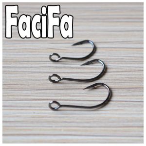 Fishhooks 1000st Big Eyelet Fishing Hook Crank Hook Tad