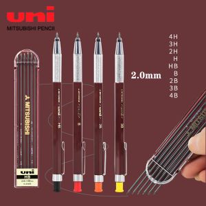 Lápis Japão Japão Uni Lápis Mecânicos Conjunto MH500 Desenho Desenho Engenharia Automática Lápis Comic Sketch Supplies Stationery 2,0mm