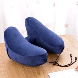 Gear H Shape Travel Pillow For Airplane Lightweight Ierable Neck Pillow Bekväm kuddar för kontorbils sömn Hemtextil