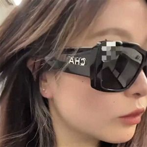 2024 Designer fashion New luxury designer big box female ins red star letter lenses sunglasses ch71472