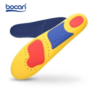 Accessoires Bocan Memory Foam Einlegesohlen Stoßdämpfung orthopädische Einlegesohlen für Männer und Frauen bequeme Schuh -Insole