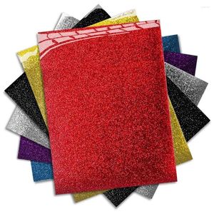 Window Stickers Heat Transfer 10 12 Inch Glitter Iron On For Clothes HTV Easy To Cut And DIY Decor Film Washable