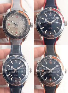 5 Färg Mens Automatic Miyota Cal8900 Watch Planet Men Dive 600M Bond 007 Specialiteter Master Ceramic Bezel Blue Black Orange WA1673813