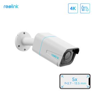 Intercom Reolink 4k Poe Ip Camera 8mp 5x Optical Zoom Human/car Detection 2way Audio Color Night Vision Smart Home Cctv Outdoor Rlc811a