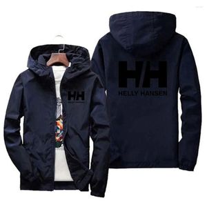 Herrenjacken 2024 wasserdichte winddichte Mantel Reißverschluss Hoodie Jacke Schnelltrocknen im Freien Regenmantel Sport Wärme Sellin verkaufen