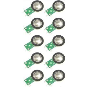 Accessori 10pcs 25,5 mm Driver corno Diaframmate Tweeter Speaker Coil per 025H30 025H27