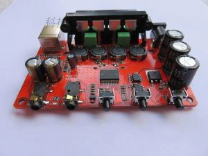 Amplifier STA333BW USB Pure Digital Power Amplifier Board with USB Sound Card /DAC Bass Treble調整機能20W+20W