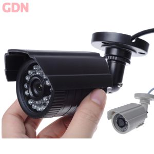 Telecamere Mini CCTV Sicurezza Vulletta per esterni 800TVL 1/4 '' Filtro a colori Ircut CMOS da 3,6 mm LED LED in plastica ABS impermeabile