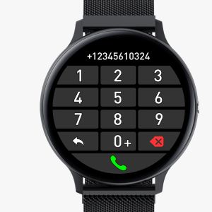 Klockor för Google Pixel 6 Pro 5 4 3 XL Bluetooth Svar Call Smart Watch Men Full Touch Dial Call Fitness Tracker Smartwatch
