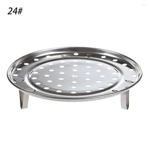 Double Boilers Kitchen Supplies Cooking Tool Three Legged Steamer Rack 3 Types Stainless Steel Steaming Stand Round Durable