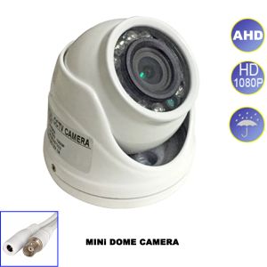 Telecamera di sorveglianza telecamere 2,8 mm/6 mm/8 mm in metallo AHD 2MP 1080p Mini a cupola IR Dome Camere da esterno Monitoraggio di sicurezza impermeabile M2019 per CCTV