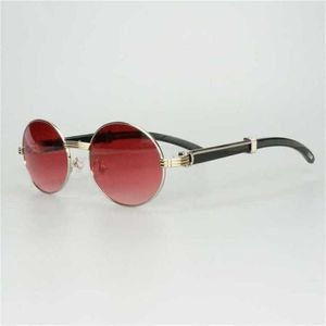 2024 10% zniżki na luksusowy projektant Nowe okulary przeciwsłoneczne dla mężczyzn i kobiet 20% zniżki unikalny róg Buffalo dla przezroczystych owalnych okularów modne męskie okulary gafas myopia de solkajia