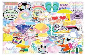 50pcs desenho animado colorido mix vsco adesivos para garrafa de água para crianças katate kawaii scrapbook lapgage laptop diy notebook mobile7584221