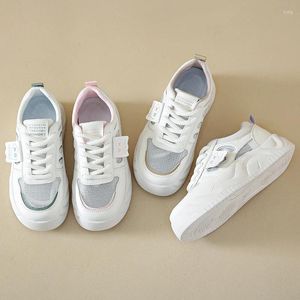 Lässige Schuhe Frühling einfach modisch bequem dicke Sohle Anti -Slip -Wear -Resistent Sport und Freizeit -Mesh -Frauen -Turnschuhe