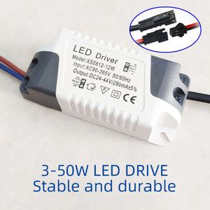 Driver 3W 5W 7W 9W 10W 12W 15W 18W 20W 24W 36W Unità di alimentazione Adattatore di illuminazione Dorce Adattatore per le luci a LED fai -da -te